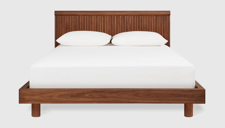 Odeon Bed by Gus Modern finish and detail view