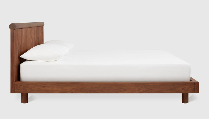 Odeon Bed by Gus Modern finish and detail view