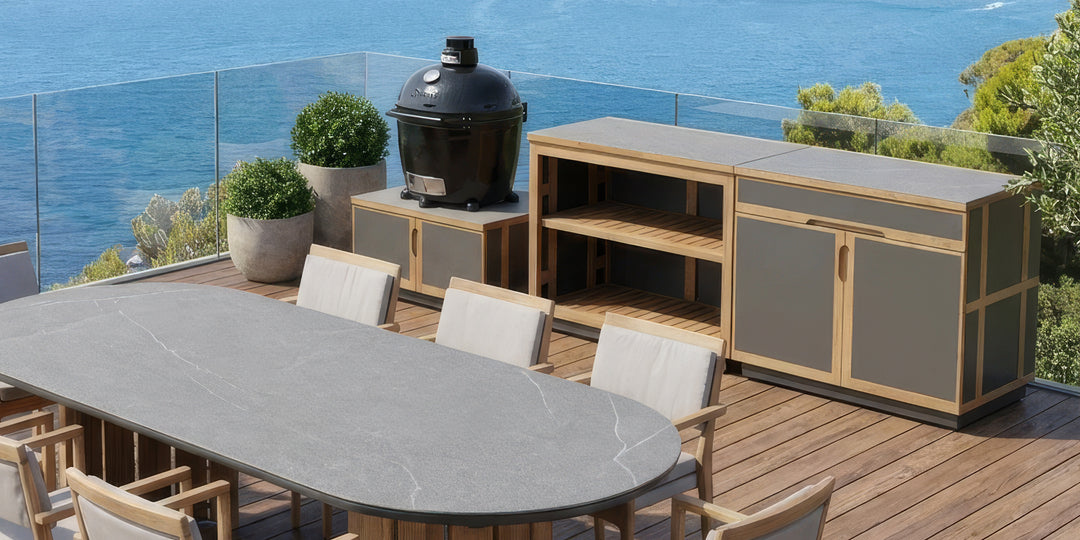 Serving Centre Module Open 120 by Barlow Tyrie – Serving Centre collection lifestyle