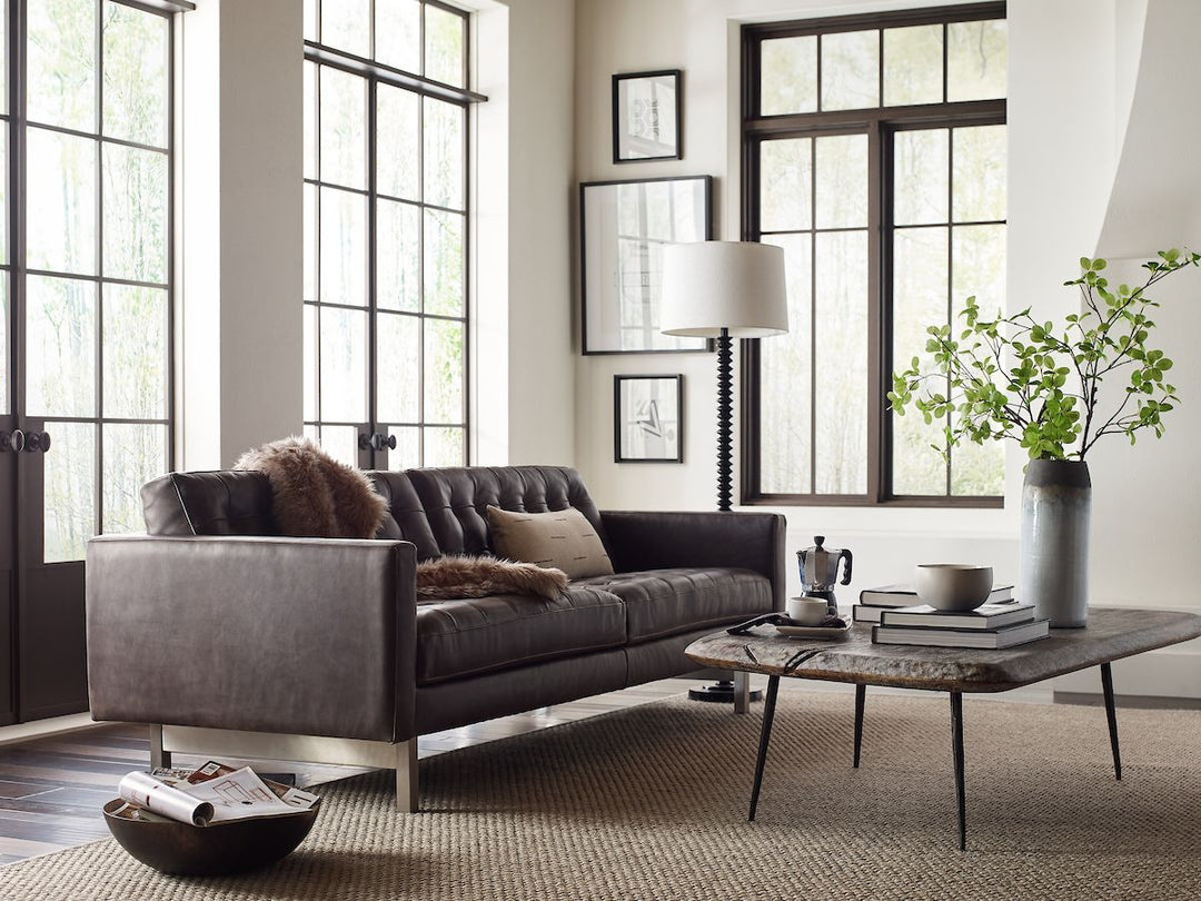 Parker Sofa by American Leather — room setting; additional pieces shown are not included