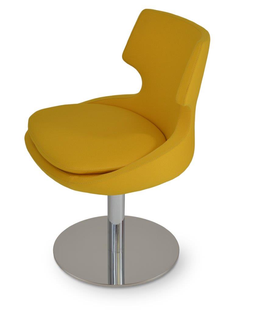 PATARA ROUND SWIVEL CHAIR Dining Chairs Soho Concept