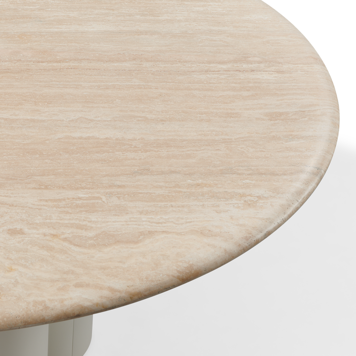 Porto Aluminum Round Dining Table 60" by Harbour lifestyle 2