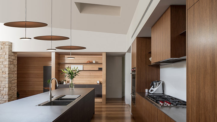 Sky Dome Wood Pendant