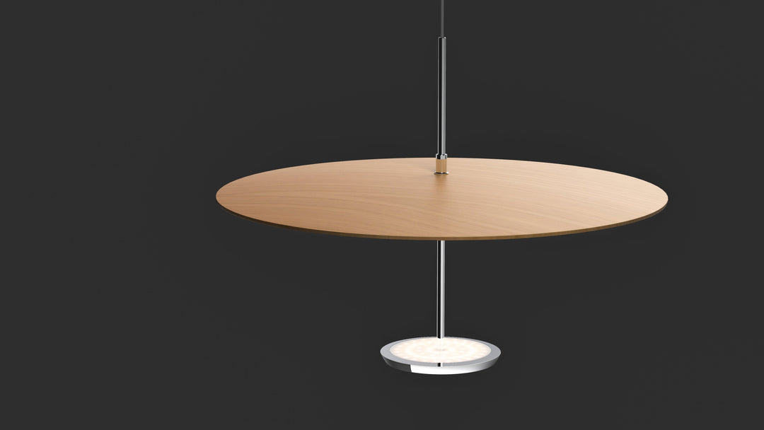 Sky Dome Wood Pendant