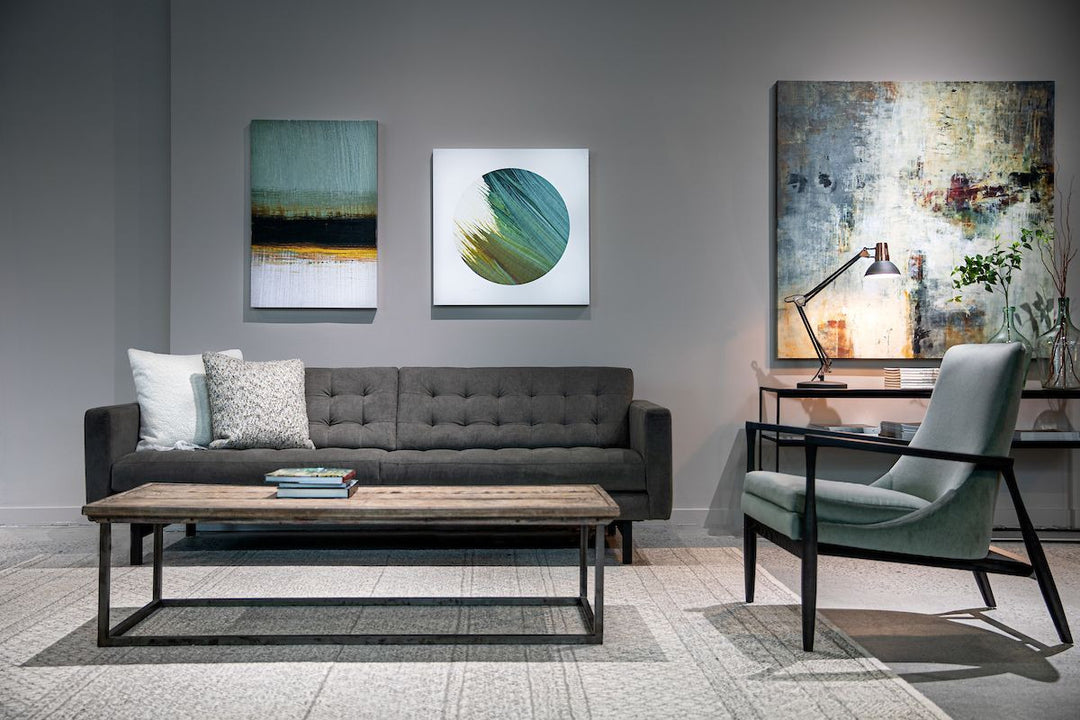 Parker Sofa by American Leather — room setting; additional pieces shown are not included