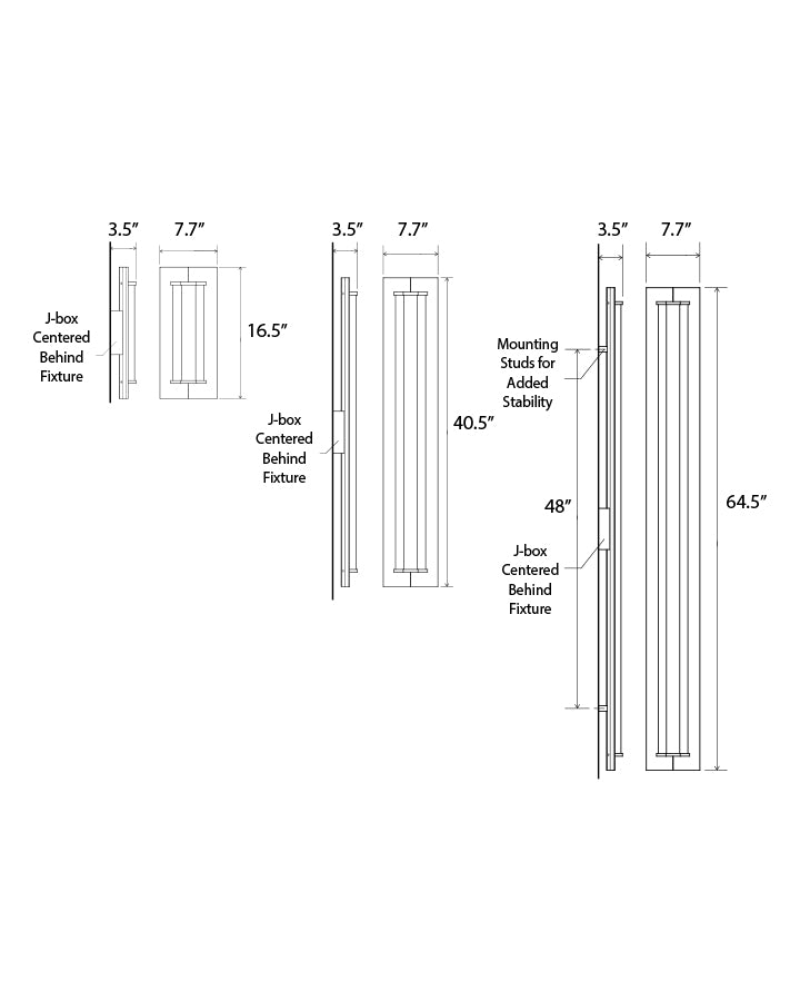 Penna LED Sconce Sconces Cerno