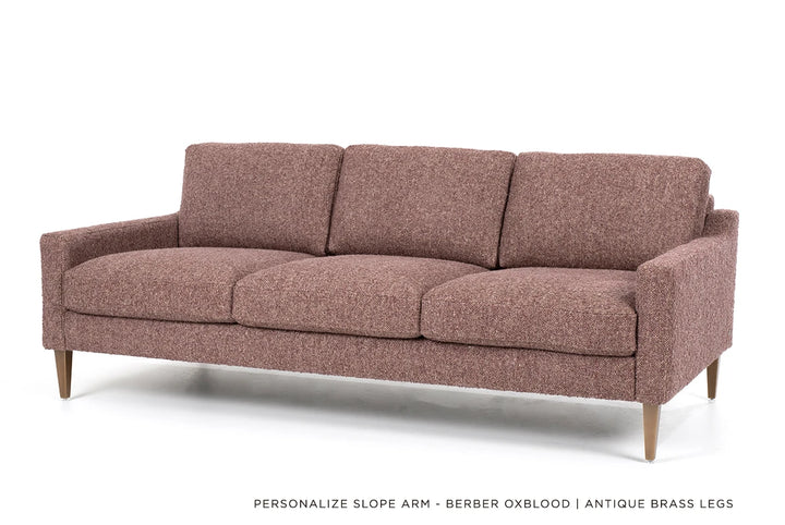 Giselle Slope Arm Sofa by American Leather — manufacturer product view