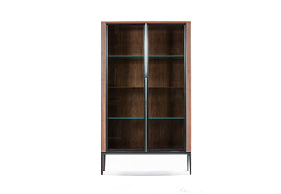 Piazza Curio American Walnut Colibri