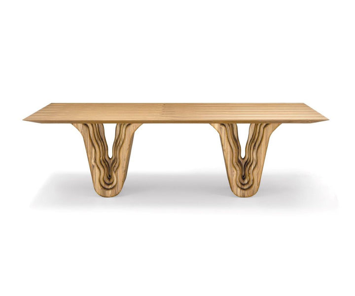 DOLOMITAS Dining Table In Teak By Uultis Dining Table Uultis Design