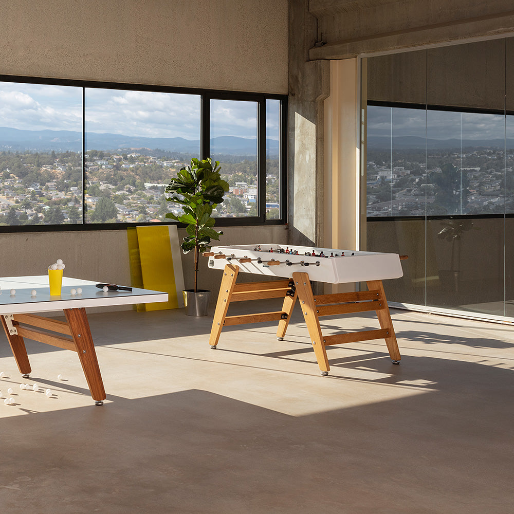 RS3 Wood Outdoor foosball lifestyle by RS Barcelona
