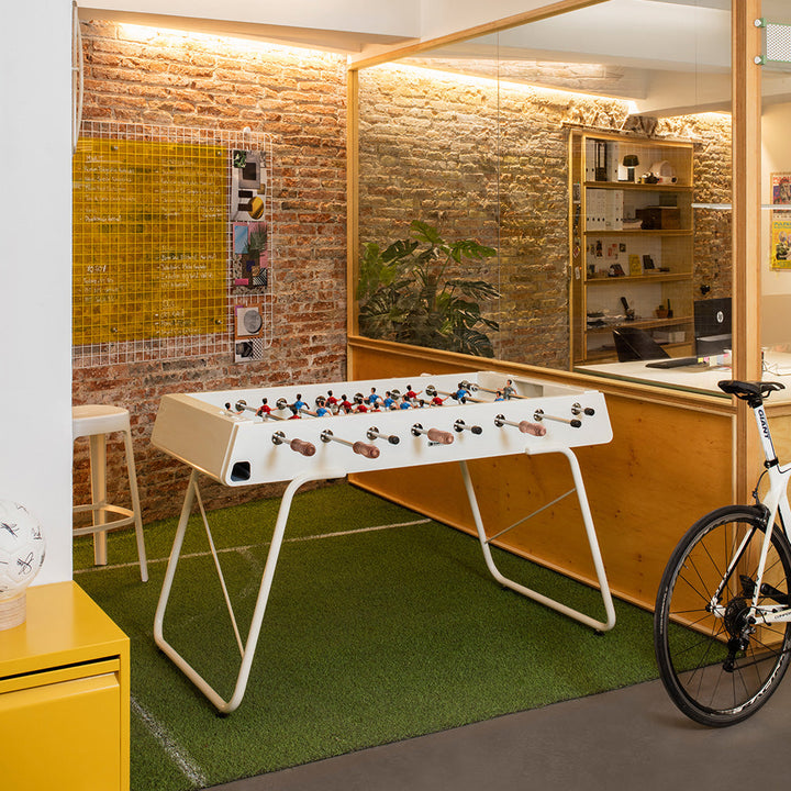 RS3 Steel Outdoor foosball Traffic White cutout by RS Barcelona