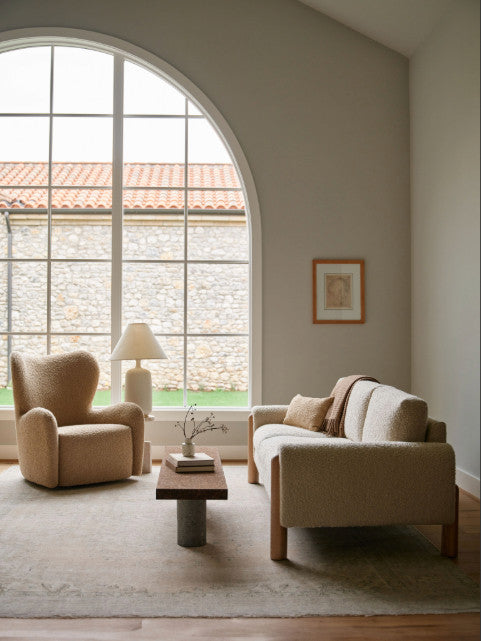 Revie Sofa by American Leather — room setting; other furniture is not included