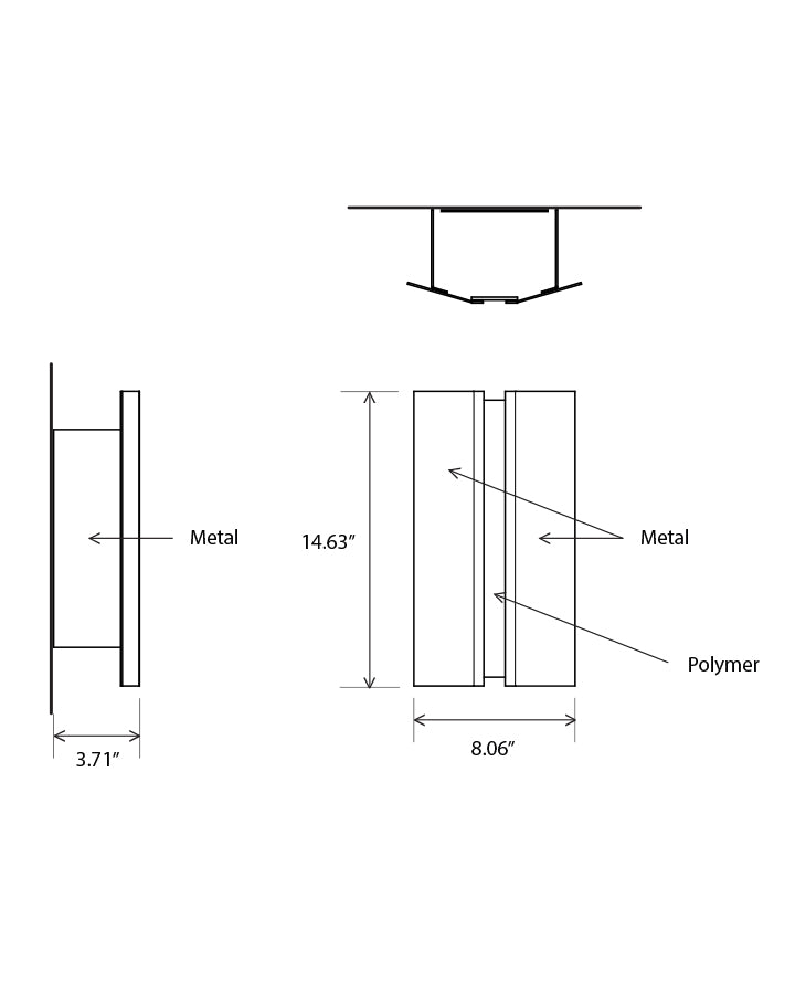 Rima Outdoor Sconce by Cerno Outdoor Sconces Cerno