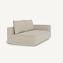 SANTORINI LONG RETURN RIGHT Outdoor Sofa Harbour Outdoor