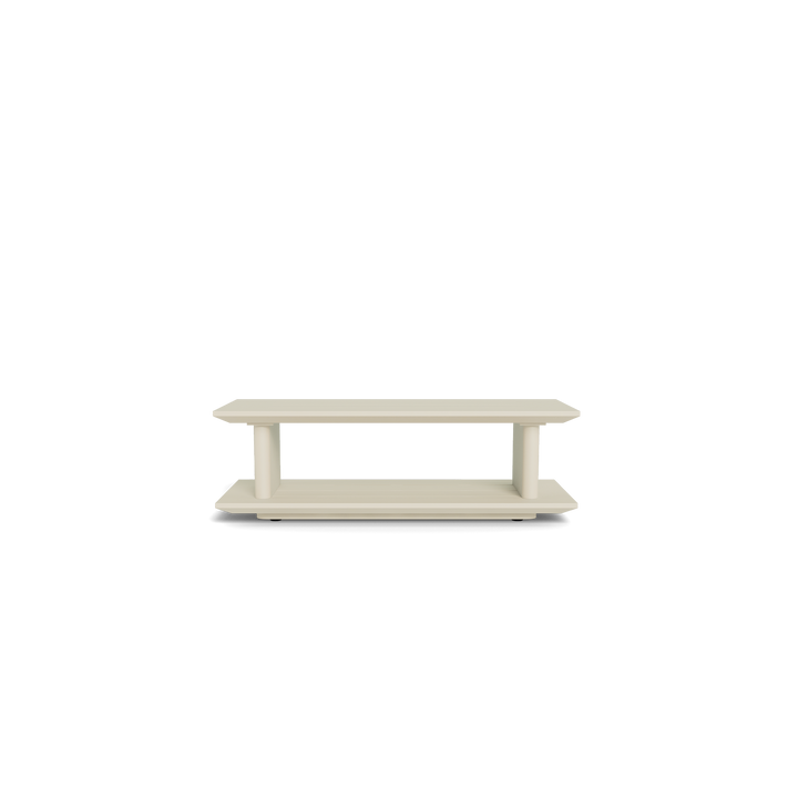 Santorini Slatted Rectangle Side Table Outdoor Coffee Tables Harbour Outdoor