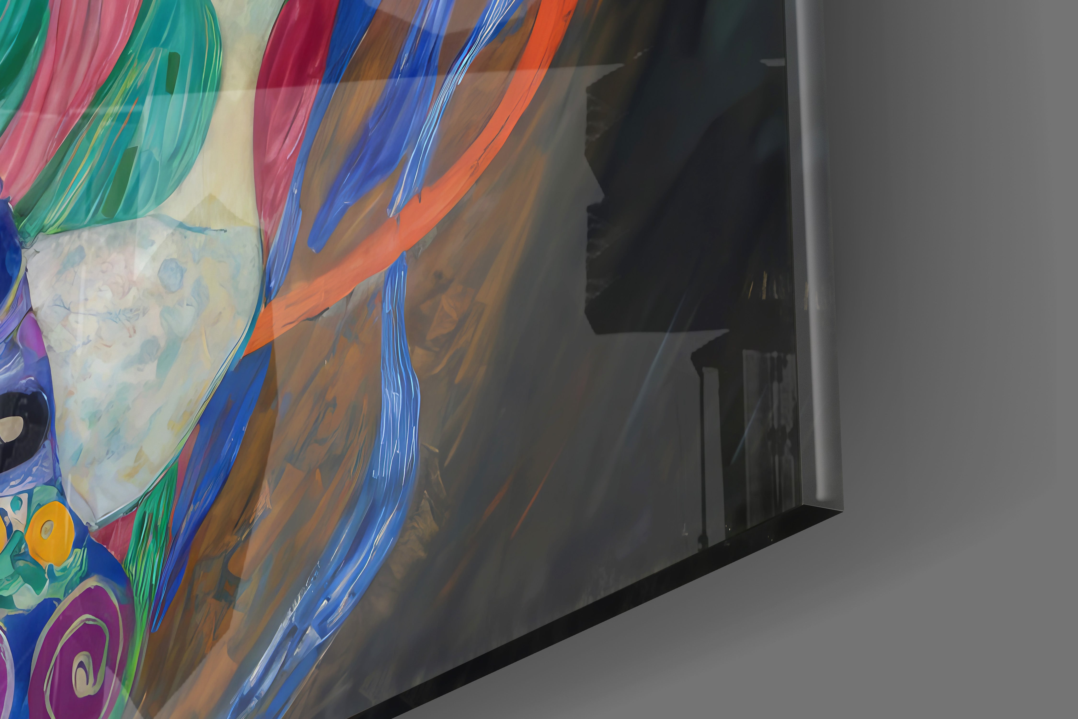 The Virgin by Gustav Klimt Glass Wall Art|| Designer Collection