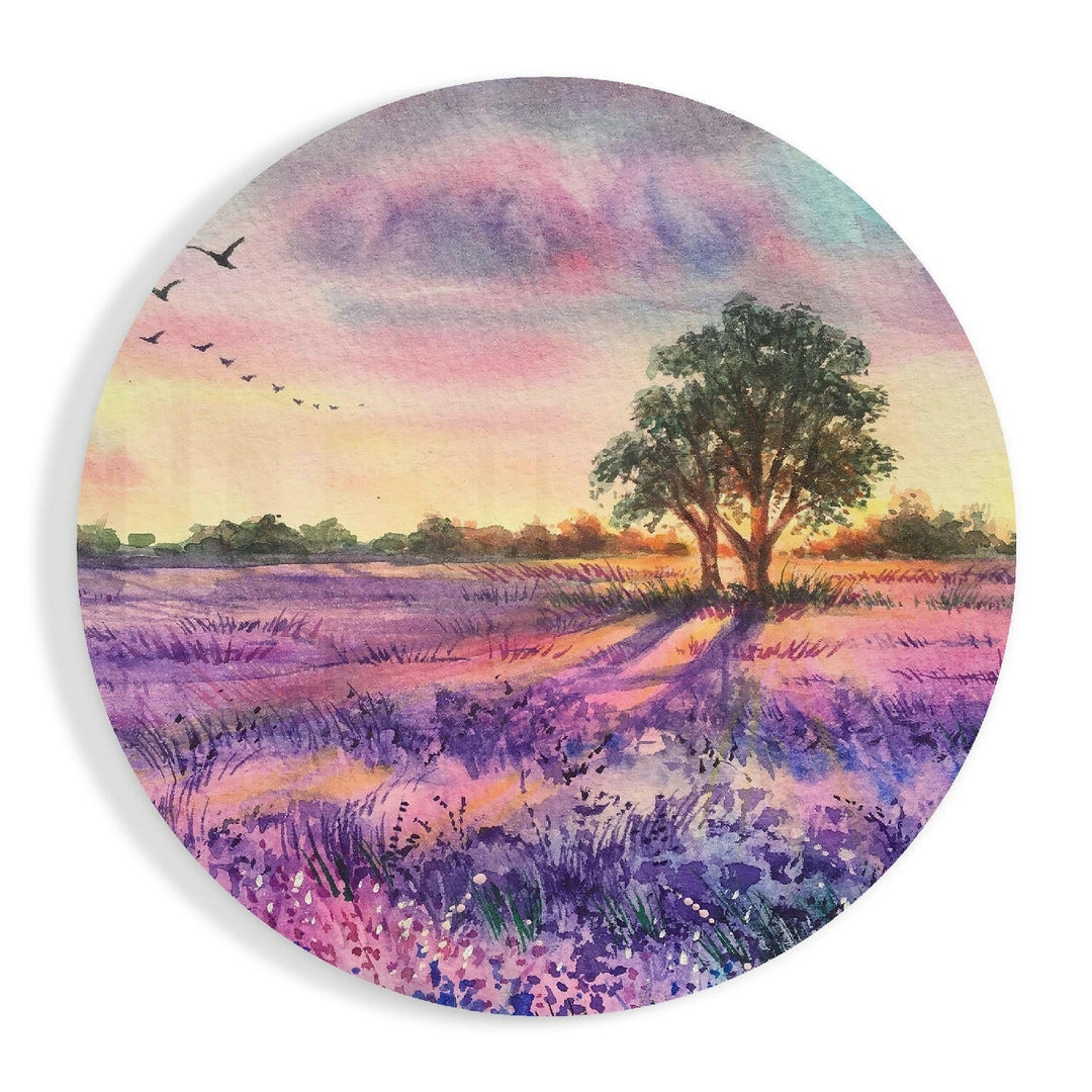 Tranquility Glass Wall Art.