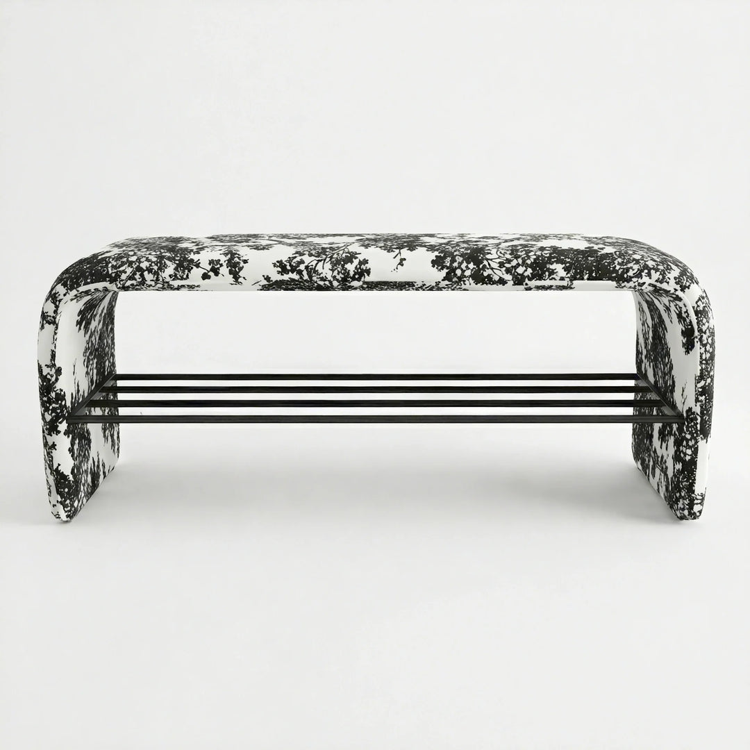 Sylvan Noir Entry Bench by Interior Moderna - view 7