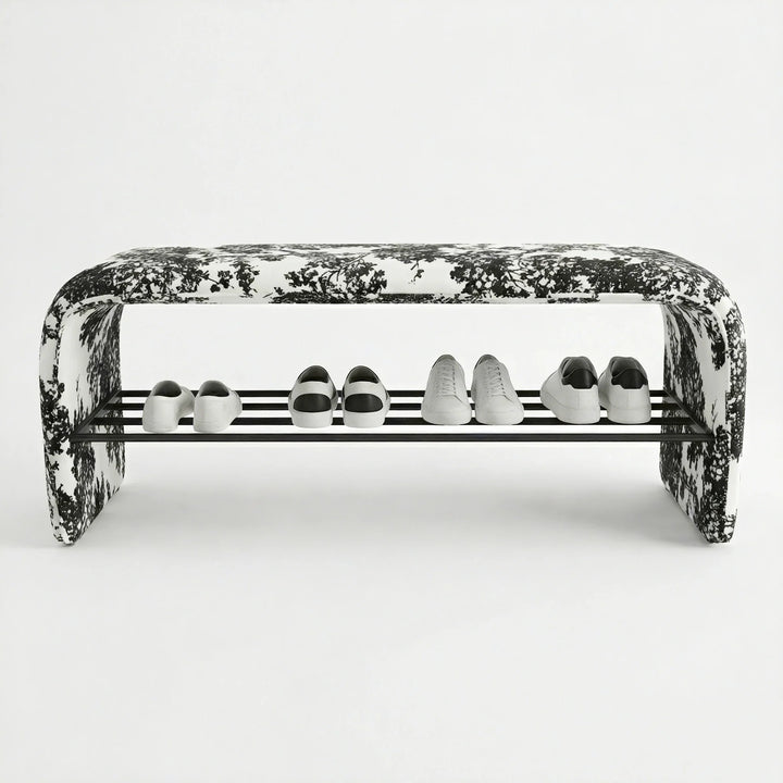 Sylvan Noir Entry Bench by Interior Moderna - view 9