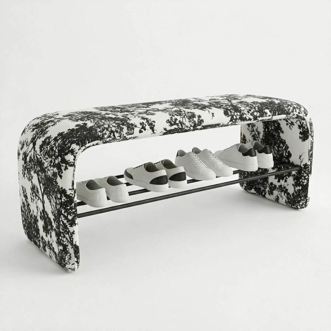 Sylvan Noir Entry Bench by Interior Moderna - view 8