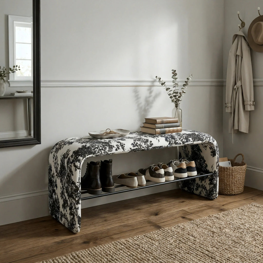 Sylvan Noir Entry Bench by Interior Moderna - view 11