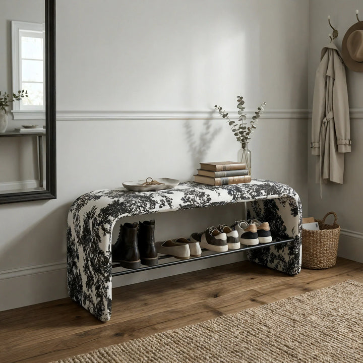 Sylvan Noir Entry Bench by Interior Moderna - view 11