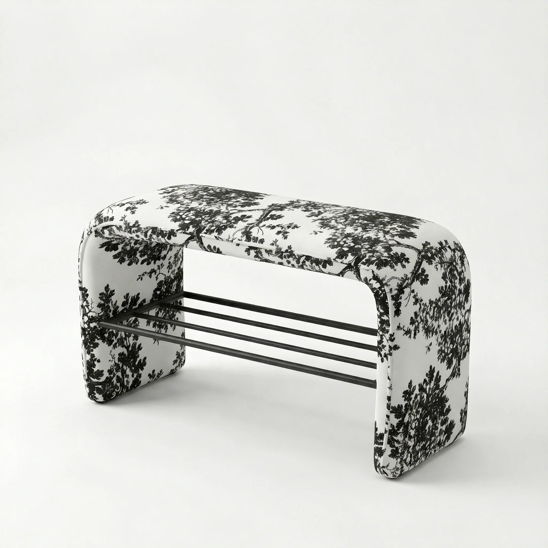 Sylvan Noir Entry Bench by Interior Moderna - view 4