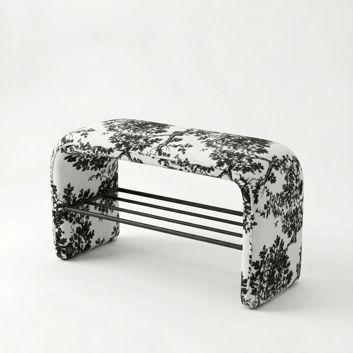 Sylvan Noir Entry Bench by Interior Moderna - view 4