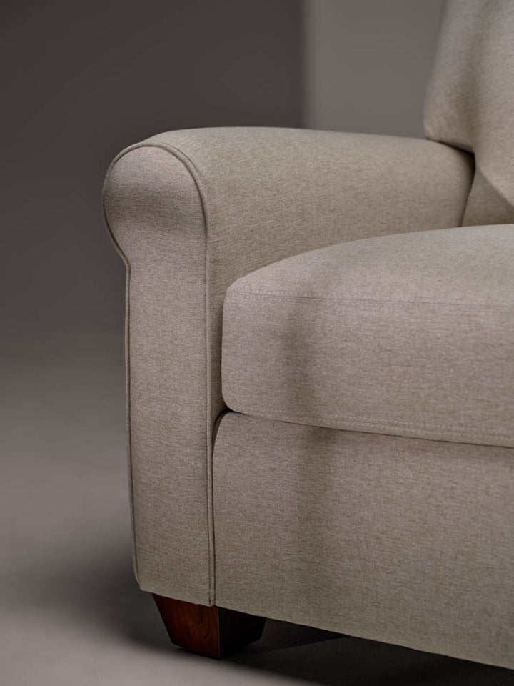 Savoy Sofa by American Leather — upholstery detail