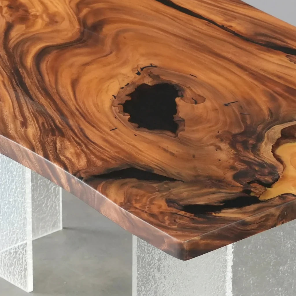 Scottsdale Golden Walnut Dining Table by Thomas Dawn