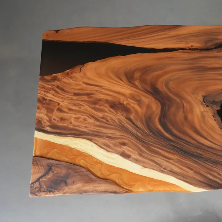 Scottsdale Golden Walnut Dining Table by Thomas Dawn
