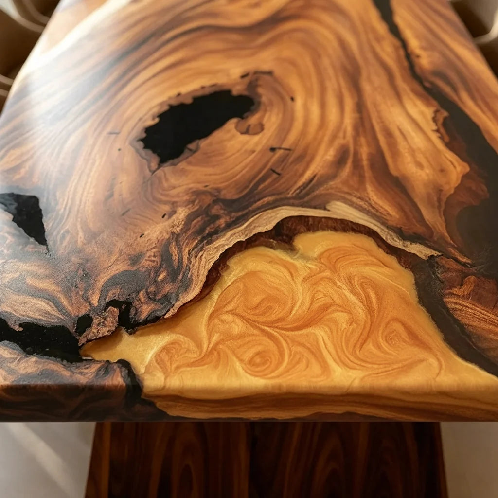 Scottsdale Golden Walnut Dining Table by Thomas Dawn