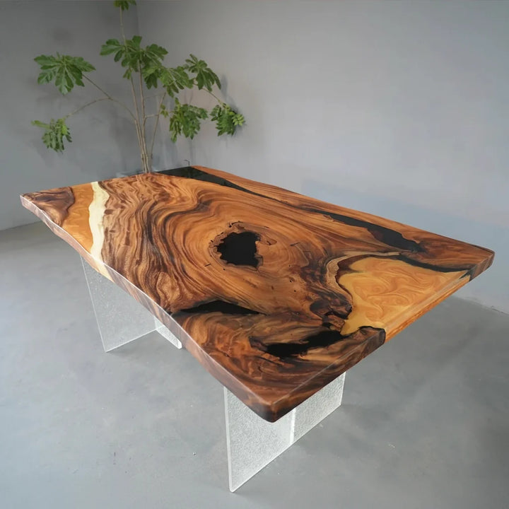 Scottsdale Golden Walnut Dining Table by Thomas Dawn