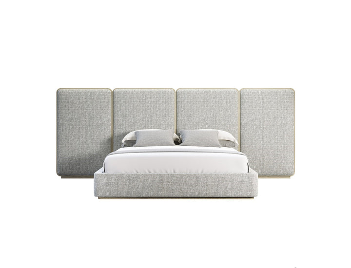 GEM UPHOLSTERED WITH PANELS KING BED 201 Beds Adriana Hoyos