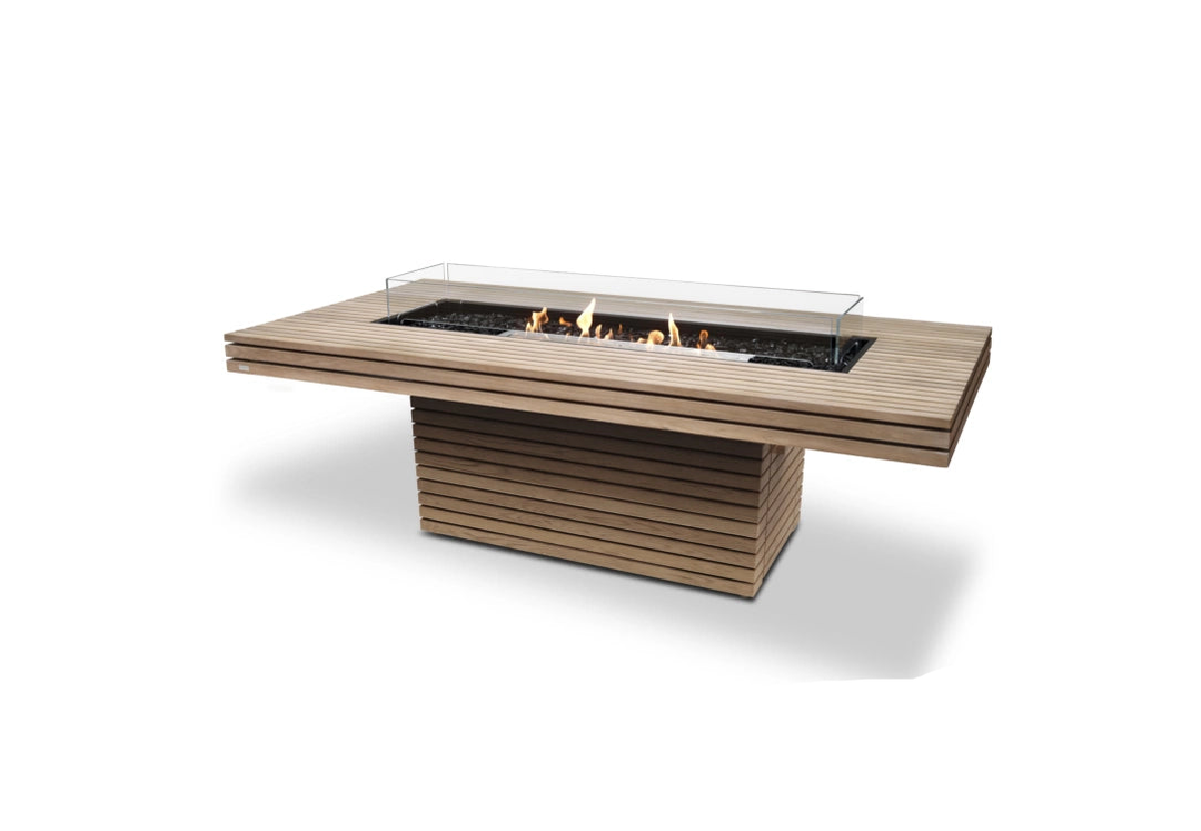 GIN 90 (DINING) FIRE PIT TABLE Outdoor / Outdoor Fire Table Eco Smart Fire