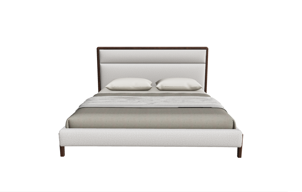 River Upholstered Bed Modern Beds Huppe