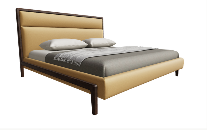 River Upholstered Bed Modern Beds Huppe