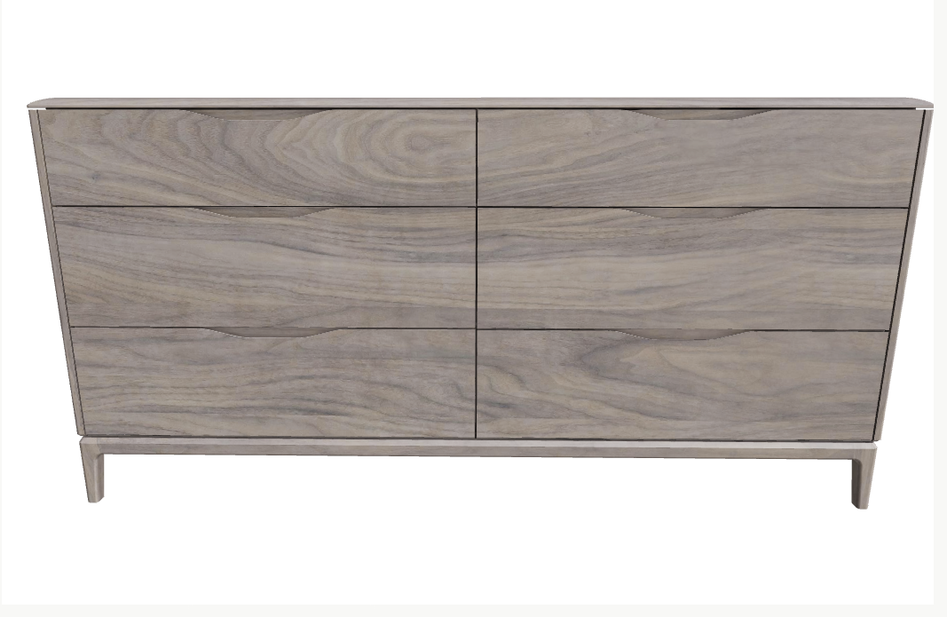 River 6 Drawer dresser Dressers Huppe