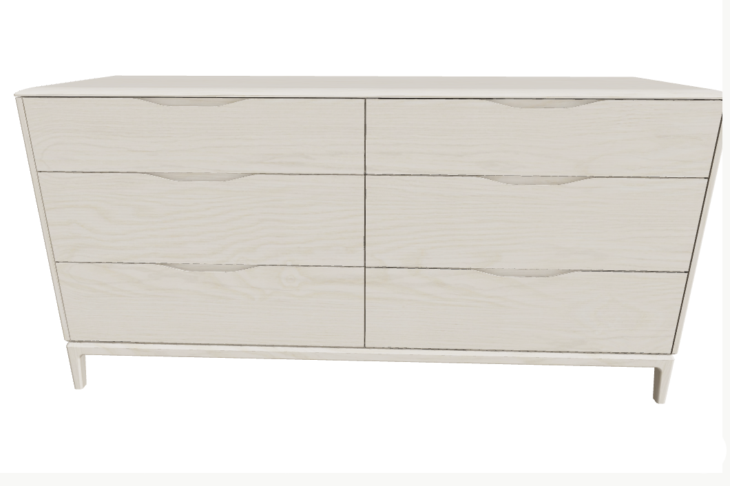 River 6 Drawer dresser Dressers Huppe