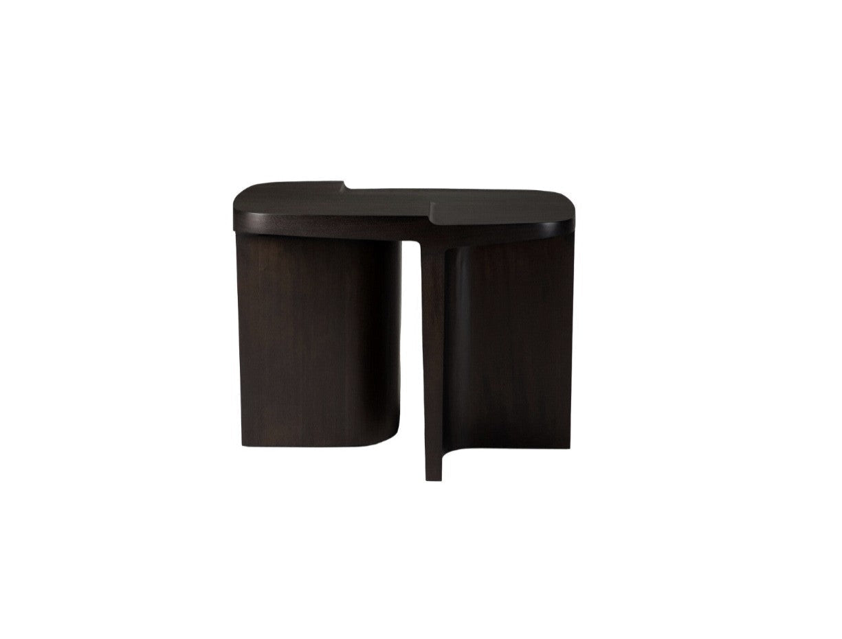 サイドテーブル・ナイトテーブル・ローテーブル teak fin side