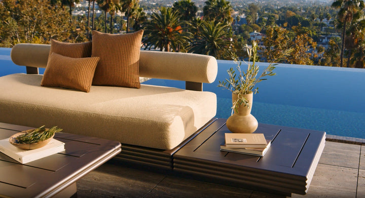 Collins Aluminum Dining Table Outdoor Dining Tables Harbour Outdoor