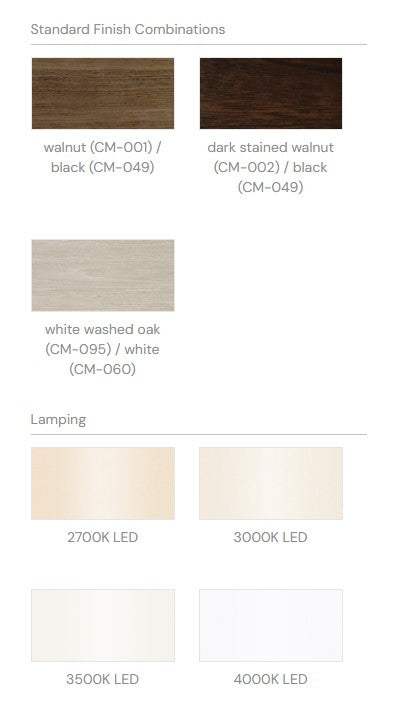 Lex Linear Pendant by Cerno Pendants Cerno