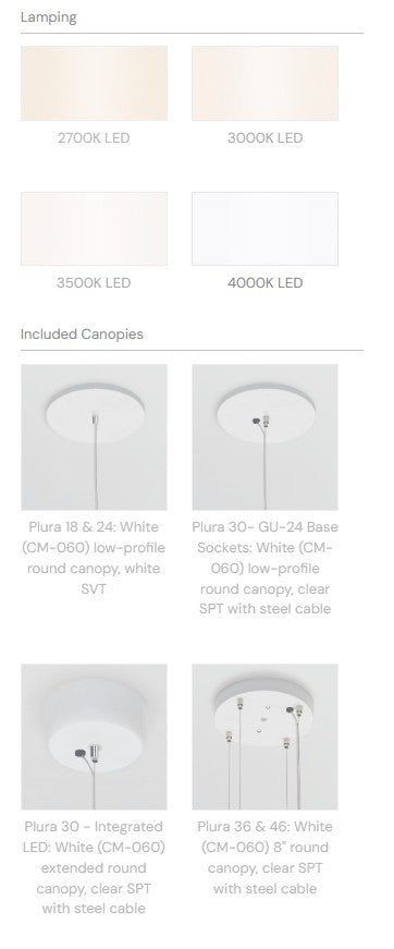 Plura LED Pendant Pendants Cerno
