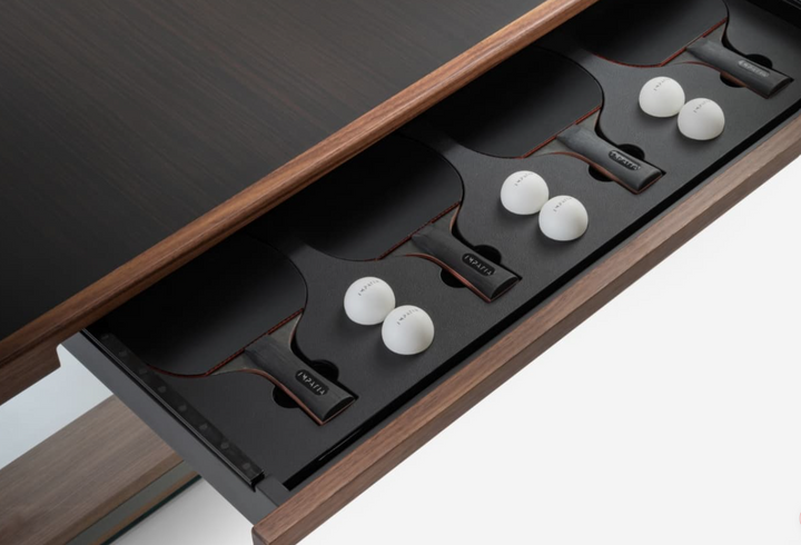 Impatia Leather Ping Pong Racket Set