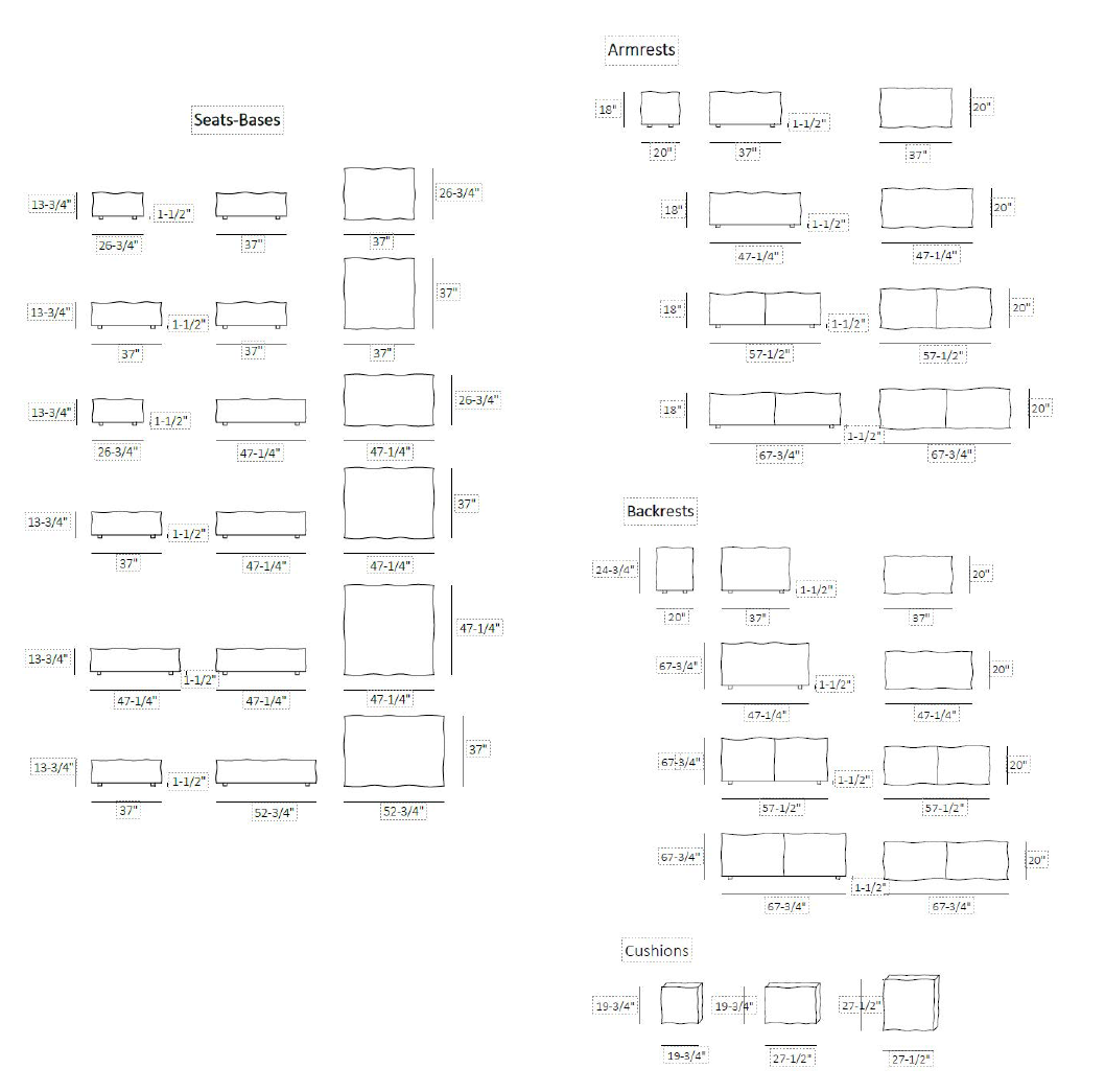 Toby Modular Sectional Sectionals Thomas Dawn