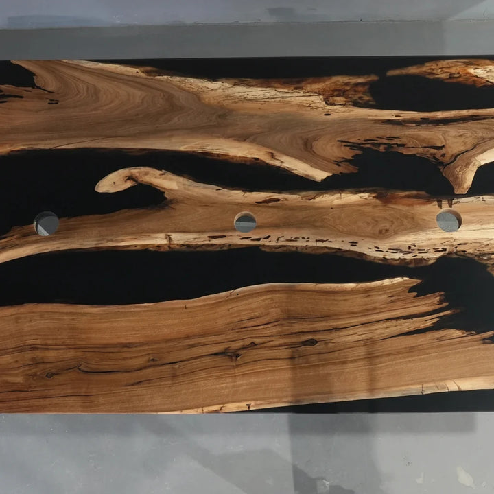 Black Walnut Power Conference Table by Thomas Dawn