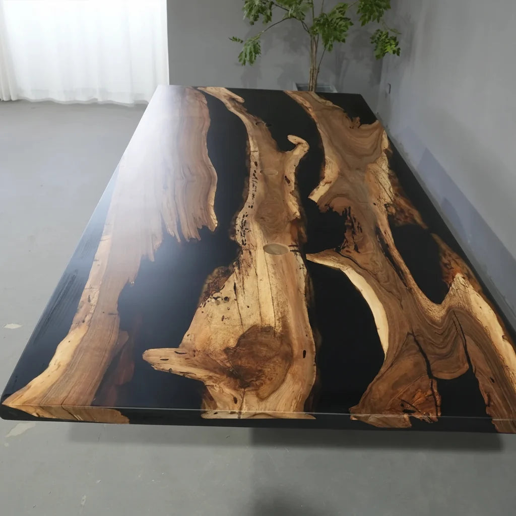 Black Walnut Power Conference Table by Thomas Dawn