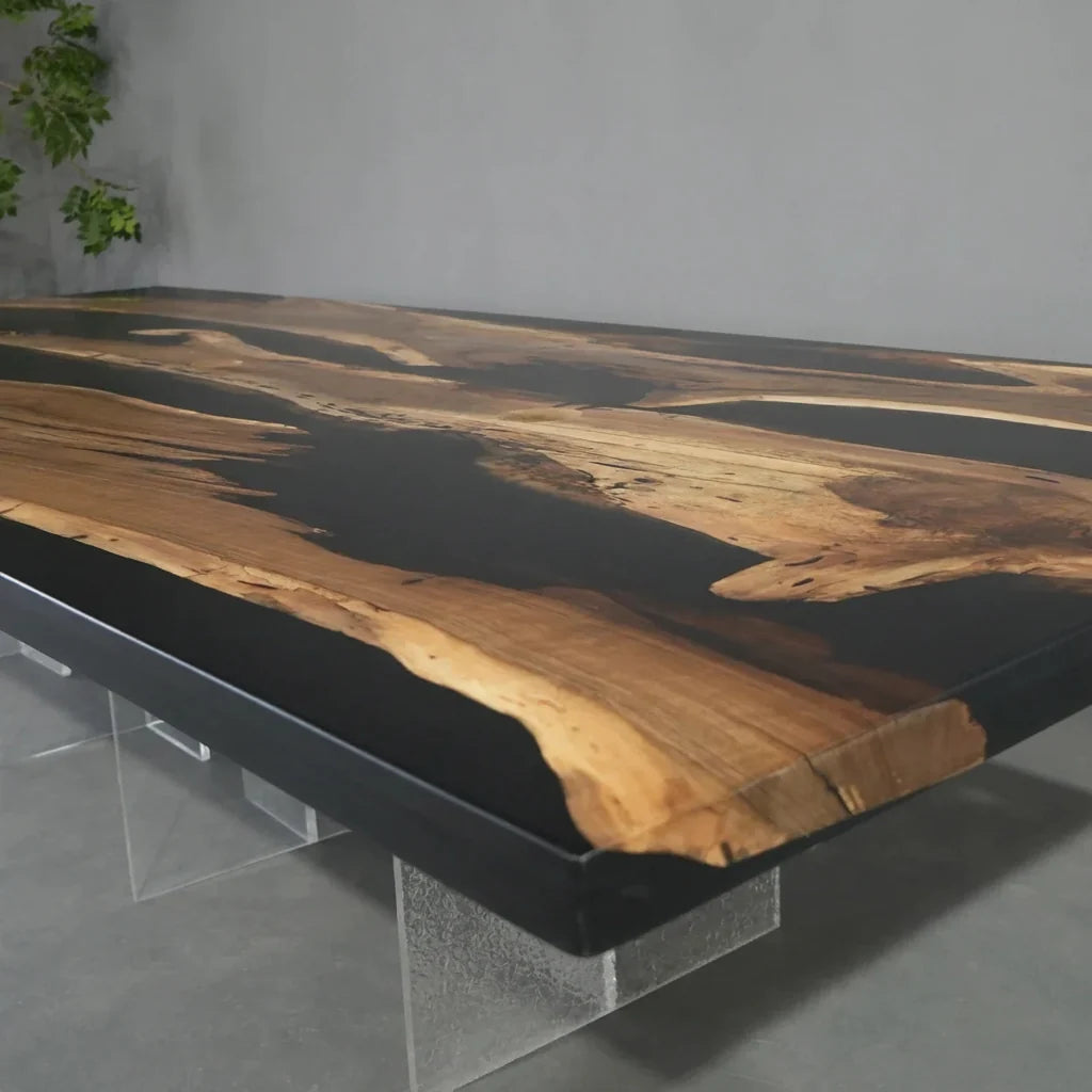 Black Walnut Power Conference Table by Thomas Dawn