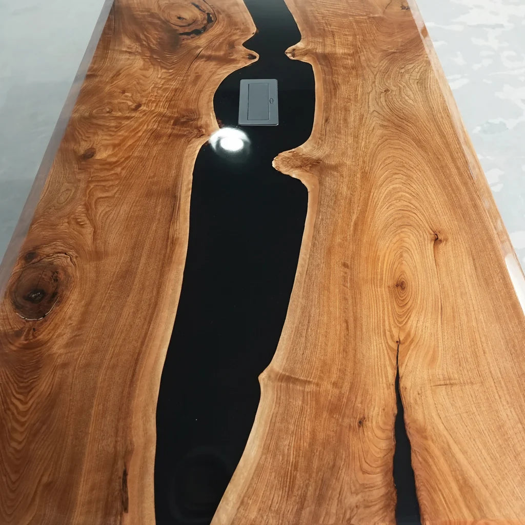 Minimalist Walnut Conference Table by Thomas Dawn