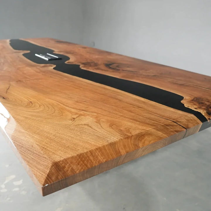 Minimalist Walnut Conference Table by Thomas Dawn
